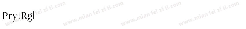Priyati Regula字体转换
